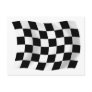 Checkered Racing Flag Postcard