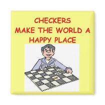 checkers magnets