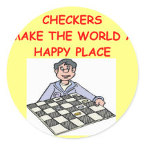 checkers stickers