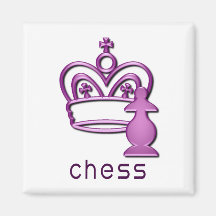 Checkmate Square Magnet