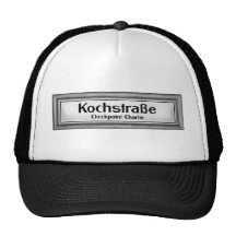 Checkpoint Charlie, Kochstrabe, Black and White Hat