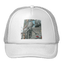 Checkpoint Charlie trucker hat
