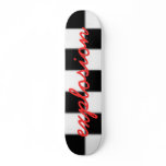 cheekered, explosion skate boards