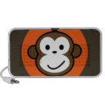 Cheeky Monkey Speaker [orange+chocolate]