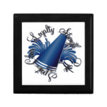 Cheer Blue and Silver Qualities Jewelry Boxes