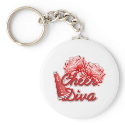 cheer diva gear keychains by lolliloo