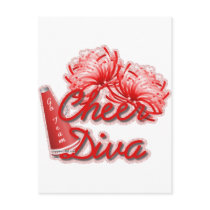 cheer diva gear post cards
