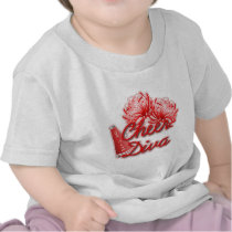 cheer diva gear tshirts