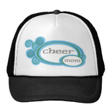 Cheer Mom Swirl Trucker Hat