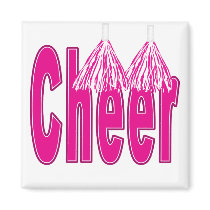 Cheer Pink Magnet