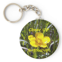 Cheer Up Buttercup Key Chain