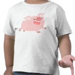 Cheerful Cartoon Pig children T-shirt