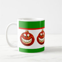 Cheerful Christmas Ornament Mugs