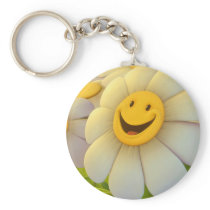 Cheerful Flowers Smile Key Chain