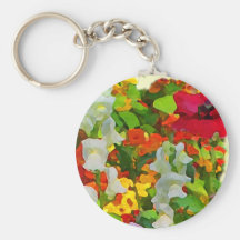 Cheerful Garden Colours Keychains
