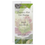 Cheerful Hellebores In The Spring Garden Customized Rack Card