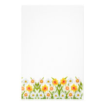 Cheerful Spring Daffodils Stationery