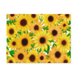 Cheerful Sunflowers 2010 Pocket Calendar postcards