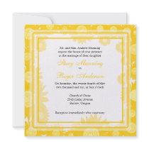 Cheerful Sunflowers- Wedding invites
