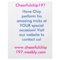 Cheerfulchip197 Official Flyer