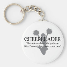 cheerleader1 keychain