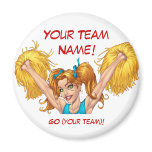 Cheerleader Cheerleading Customizable Stuff magnets