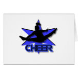 Cheerleader Greeting Card