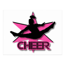 Cheerleader Post Card