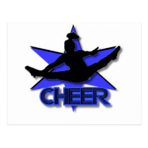 Cheerleader Postcards