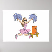 Cheerleader Poster