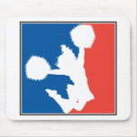 Cheerleader Silhouette Mousepad
