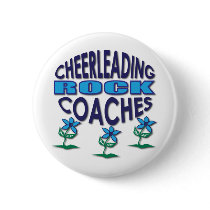 Cheerleading Coaches Rock Gifts Pinback Button