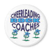 Cheerleading Coaches Rock Gifts Refrigerator Magnet