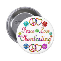 CHEERLEADING D'AMOUR DE PAIX BADGES