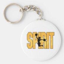 Cheerleading d'esprit porte-clef