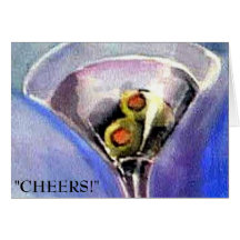 "CHEERS!" By Karen J. Layer Cards