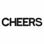 CHEERS embroidered t-shirt