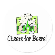 Cheers For Beers St Patty Day