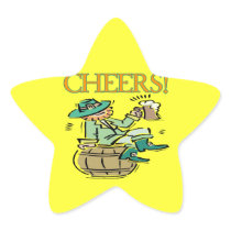 Cheers Star Stickers