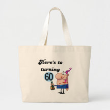 Cheers to 60 Birthday Tshirts and Gifts Bags