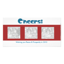 Cheers to the New Year... Picture Card