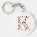 Cheery Cherry K Key Chain