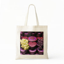 Cheese and grapes bags