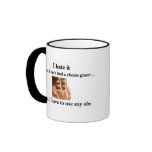 Cheese Grater Abs Mug