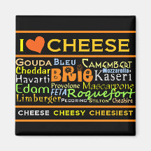 Cheese Lovers Magnets