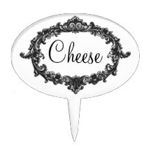 cheese platter pick (cocktail party) cake topper