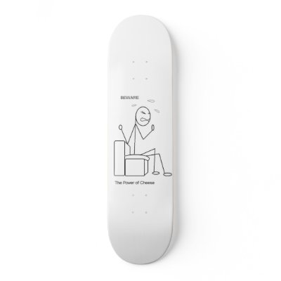 cheese skate board by darth_sathanos