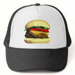 Cheeseburger Mesh Hats