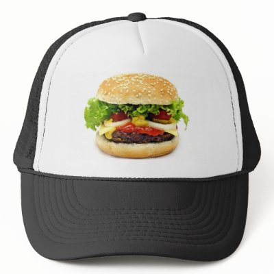 Cheeseburger Hats by VectorGraphics