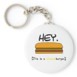 Cheeseburger Keychain
